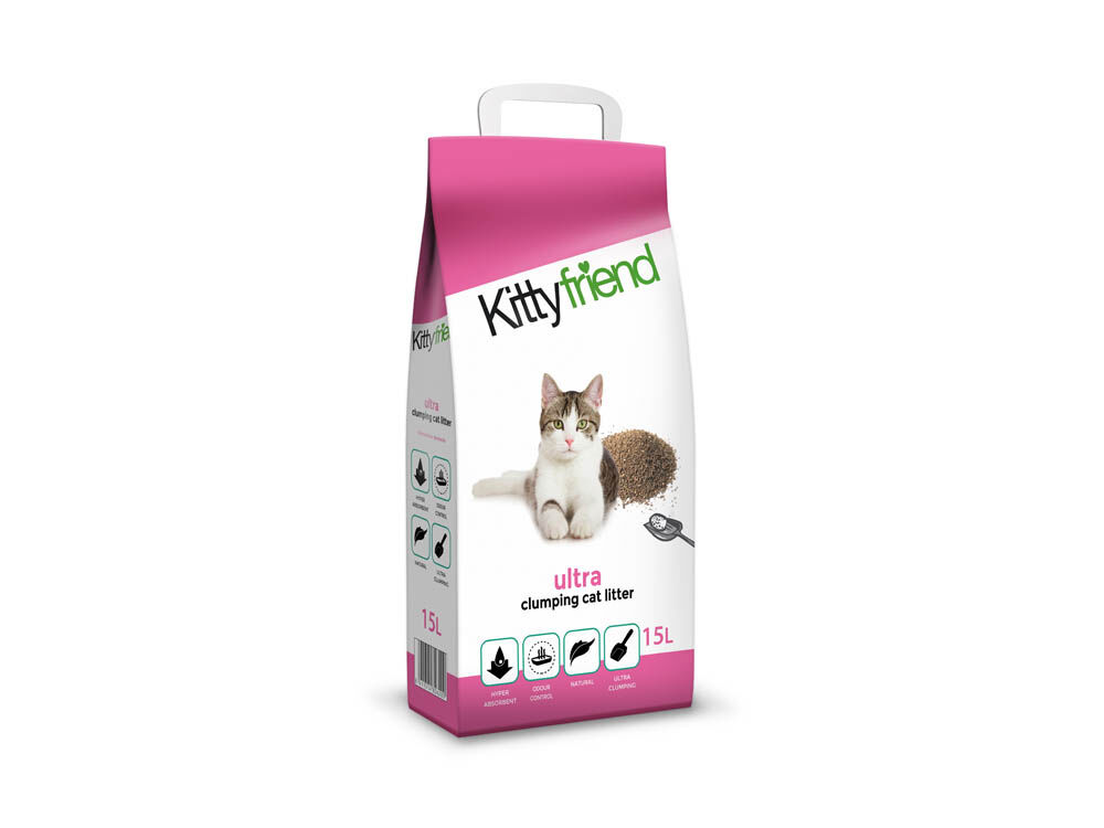Kitty Friend Klontvormende - Kattenbakvulling - Fijn - 15