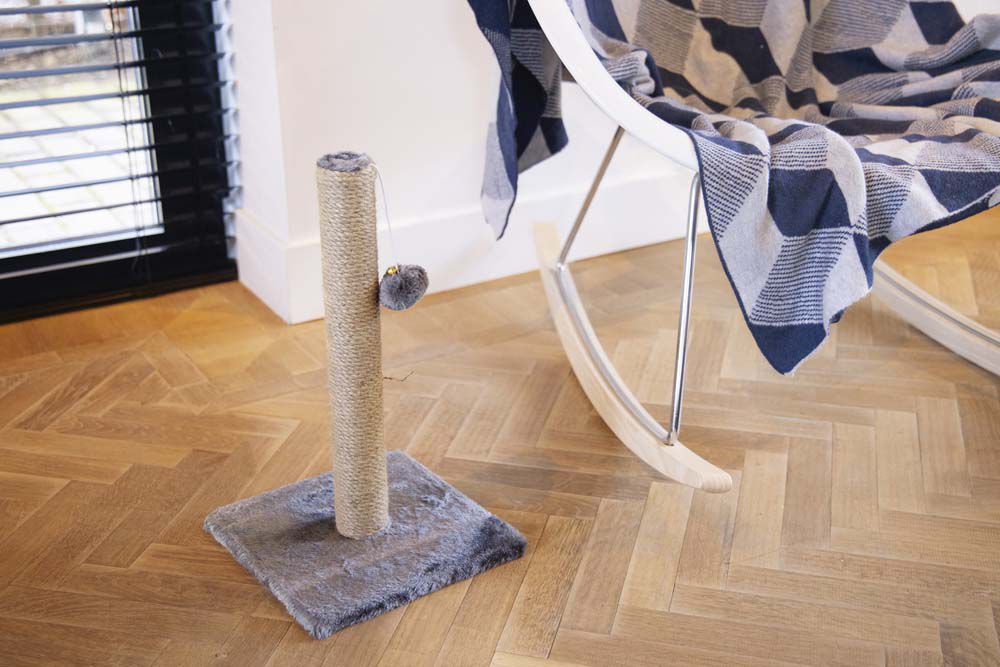 Beeztees Kali - Krabpaal - Grijs - 1x25x1 cm