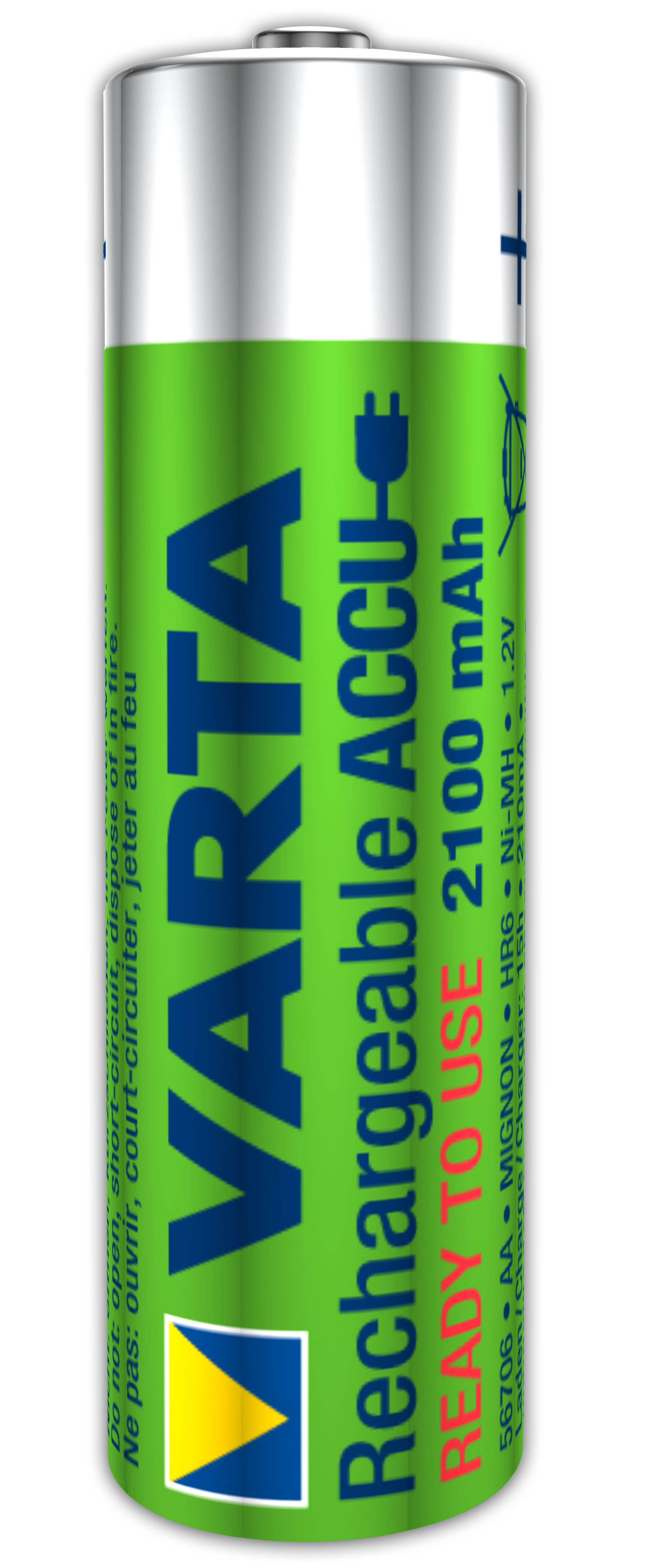 Varta AA 2100mAh Oplaadbaar - Batterij