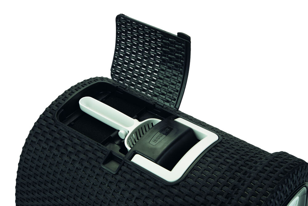 Curver Design Kattentoilet - Zwart - 39.5x38.5x51 cm