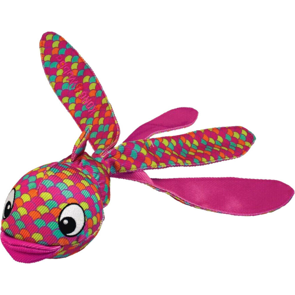 Kong Wubba Finz - Hondenspeelgoed - blauw - 1x9x1 cm - L