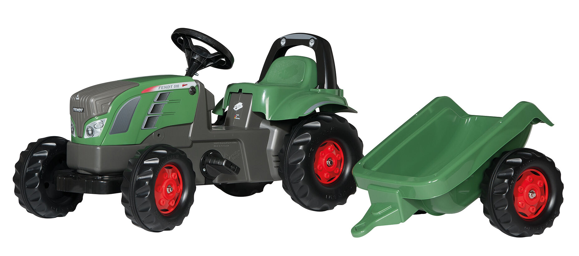 Rolly toys Kid Fendt Vario 516 + trailer - Tractoren Rolly toys Kid Fendt Vario 516 + trailer - Tractoren