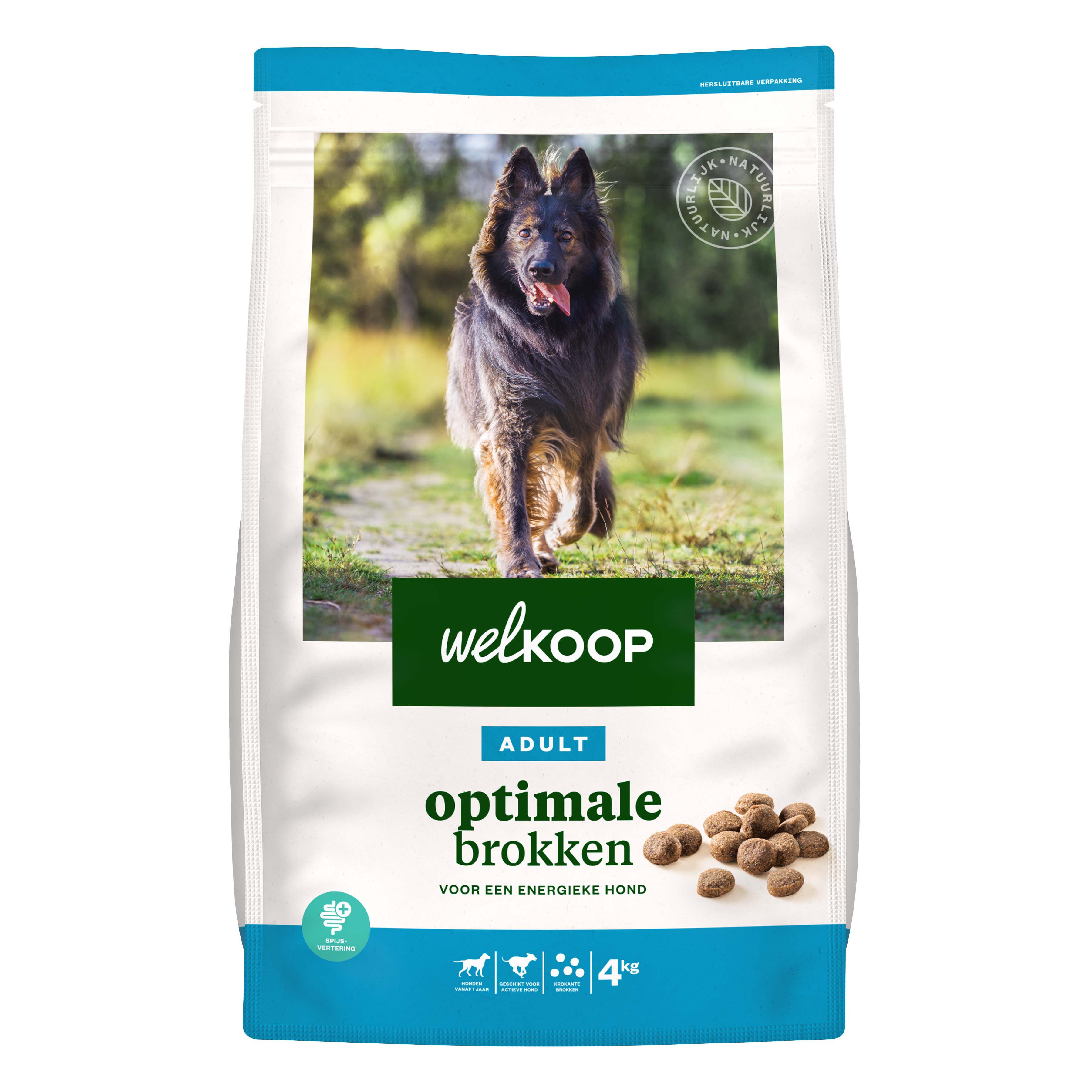 Welkoop Adult Optimale Krokante brokken - Hondenvoer - 4.00 - Onbekend