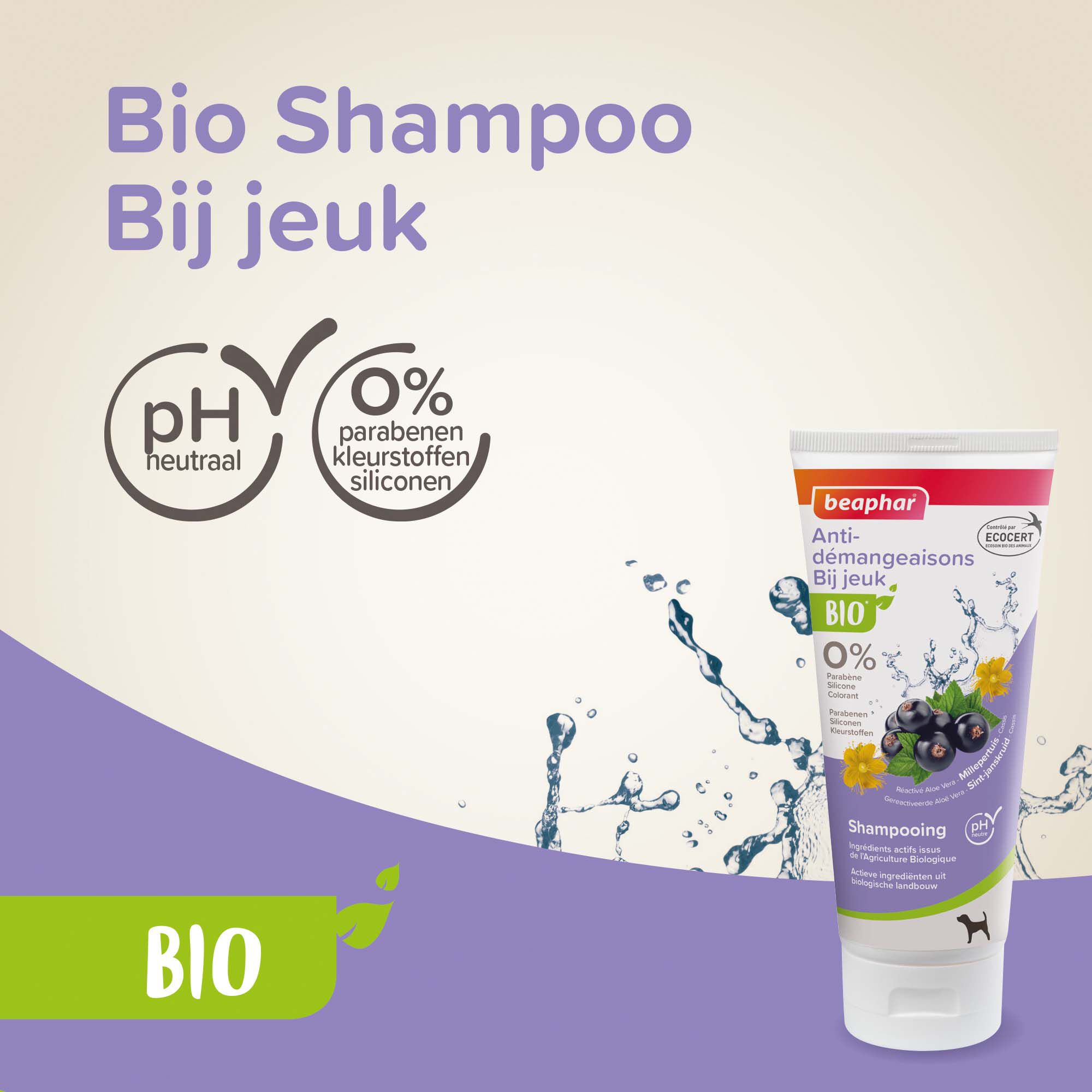 Beaphar  Bio Shampoo Jeuk - 200 - 17x6.8x3.5 cm