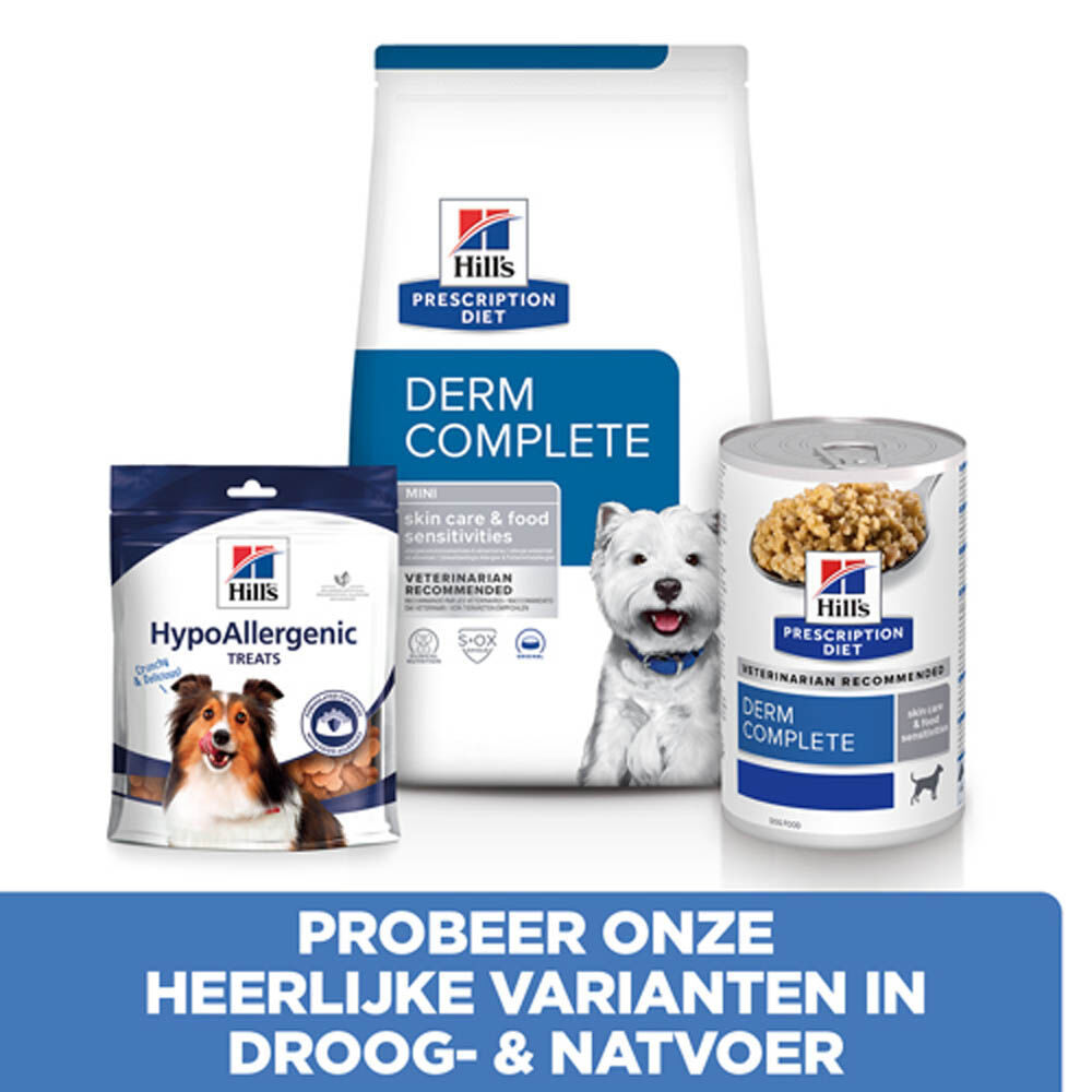 Hill's Prescription Diet Derm Complete Mini - Hondenvoer - 6.00 - kip