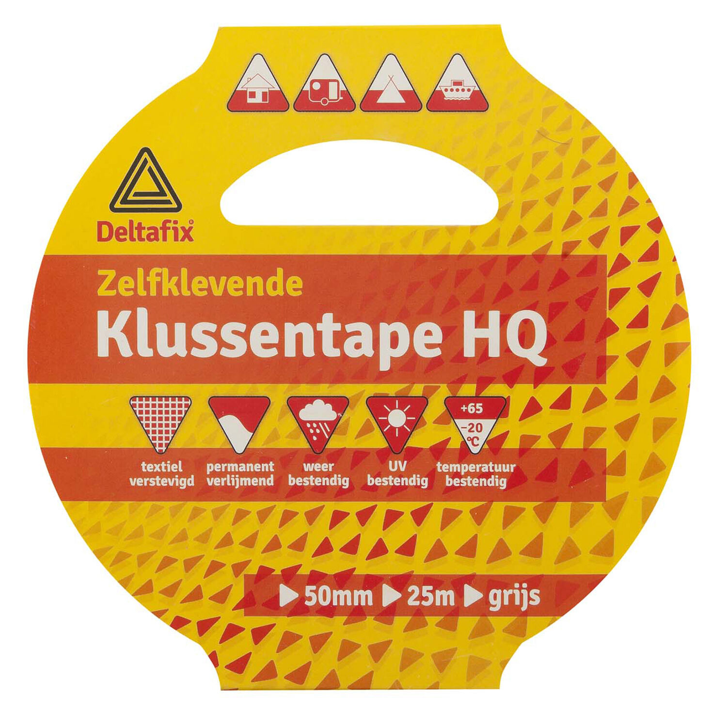 Deltafix Klussentape HQ 50mm 25m - Tape - Grijs - 12x5x12 cm - 25 cm Deltafix Klussentape HQ 50mm 25m - Tape - Grijs - 12x5x12 cm - 25 cm