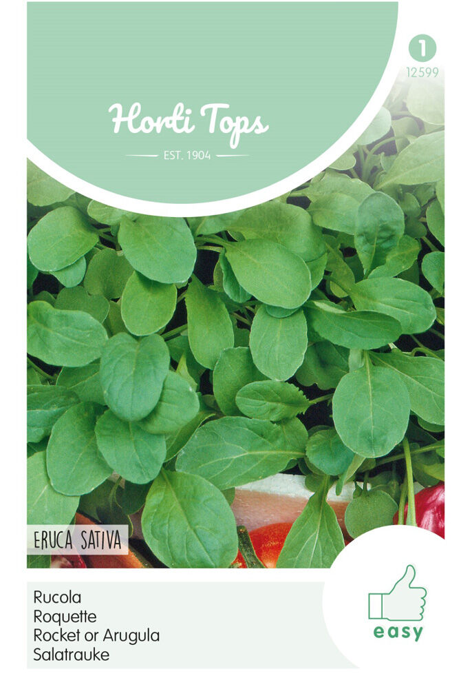 Hortitops Rucola Eruca sativa Coltivata (Eruca (Vesicaria) Sativa) - Groentezaden Hortitops Rucola Eruca sativa Coltivata (Eruca (Vesicaria) Sativa) - Groentezaden