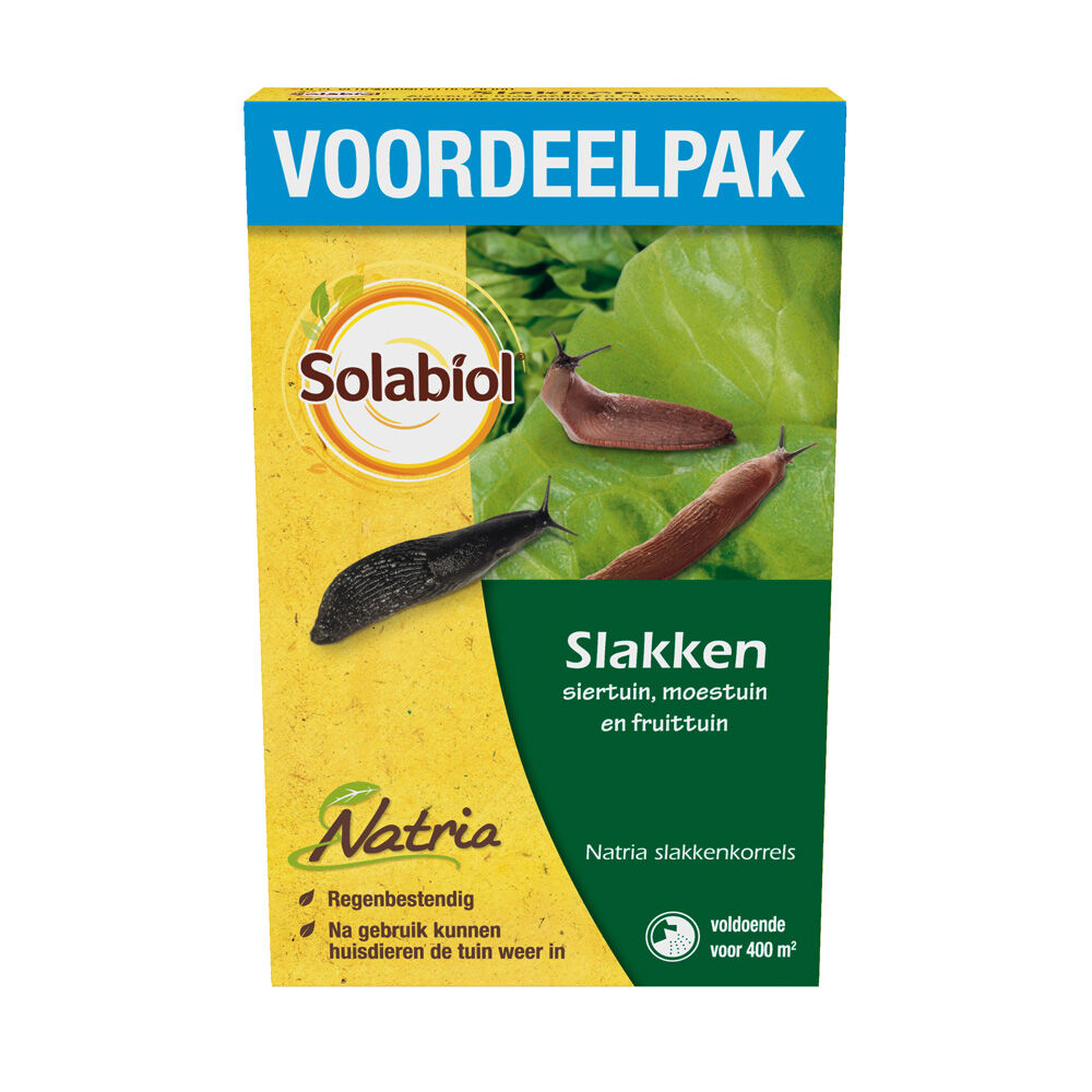 Solabiol Natria slakkenkorrels - Tegen slakken Solabiol Natria slakkenkorrels - Tegen slakken