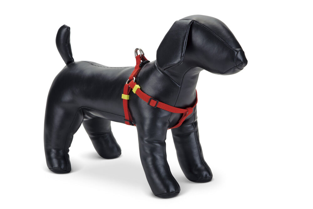 Beeztees Uni - Hondentuig - rood - 26 tot 40 cm Beeztees Uni - Hondentuig - rood - 26 tot 40 cm