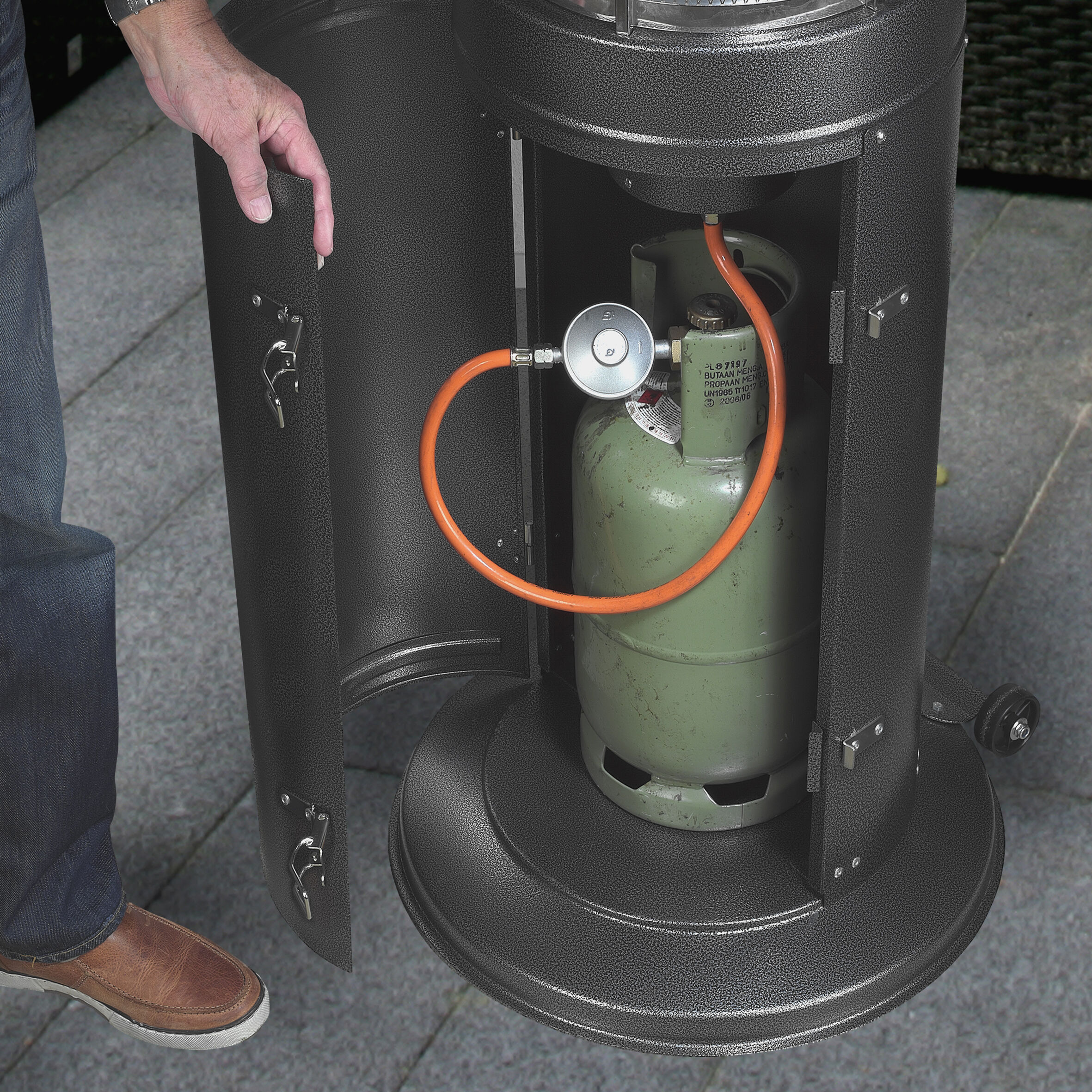 Eurom Area Lounge Heater - Staande terrasverwarmer - Grijs - 13000 W