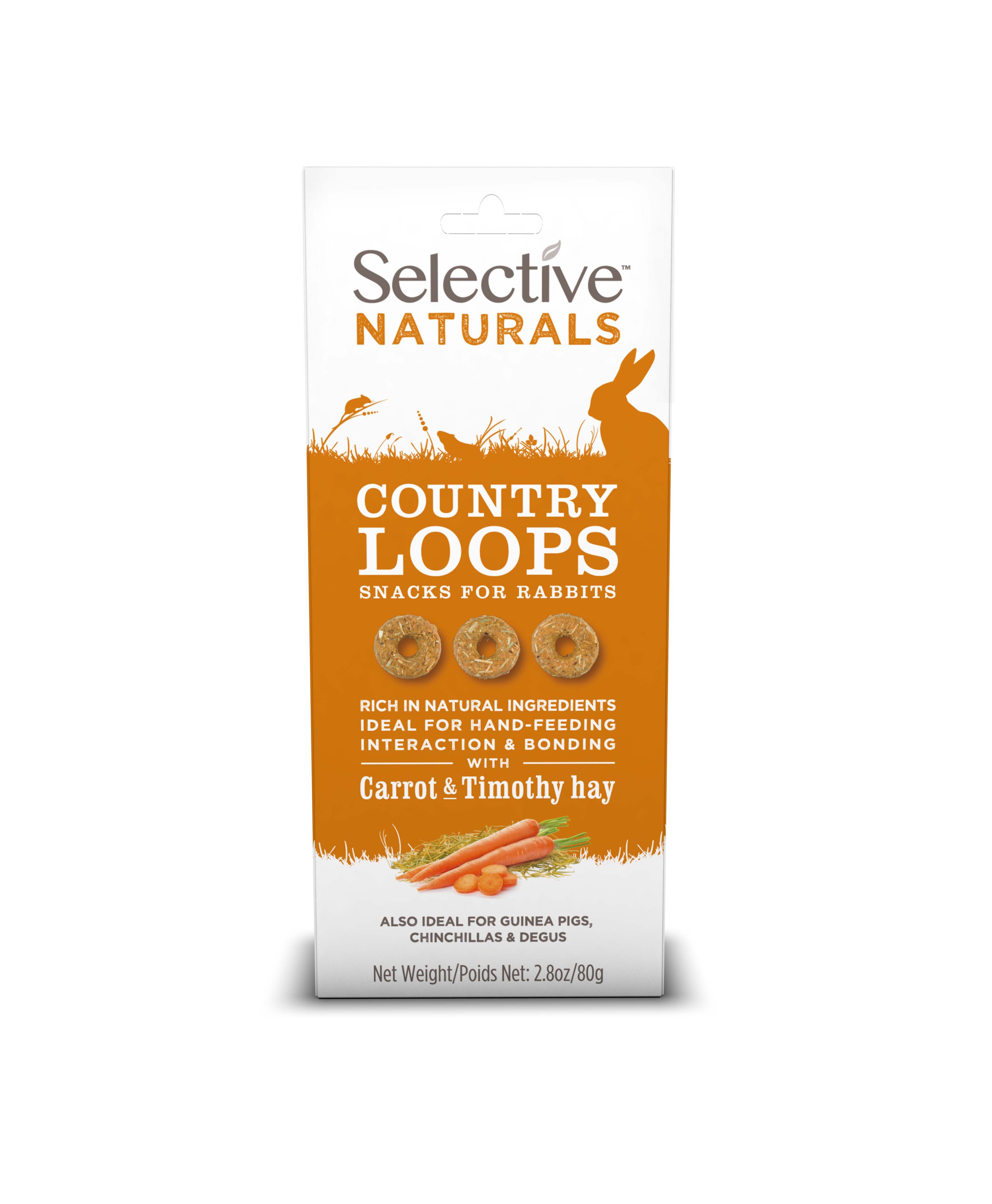 Science selective Country Loops - Konijnensnack & Knaagdiersnack Science selective Country Loops - Konijnensnack & Knaagdiersnack