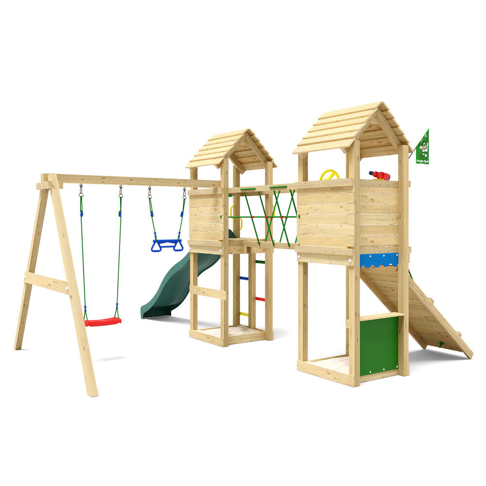 Jungle Gym Mandal Douglas - Speeltoestel - Donker groen
