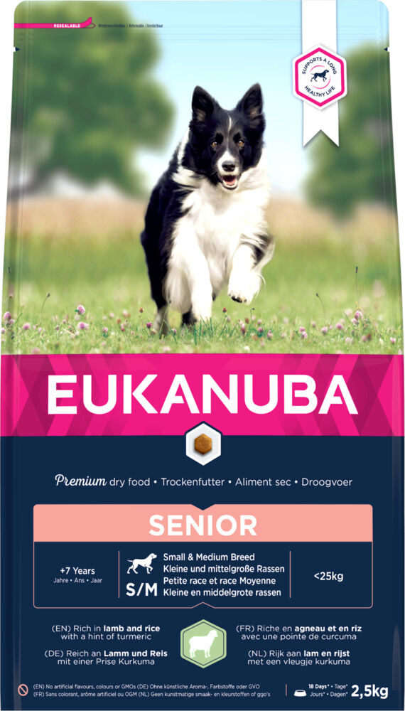 Eukanuba Dog Mature & Senior - Hondenvoer - 2500.00 - gevogelte, lam, rijst