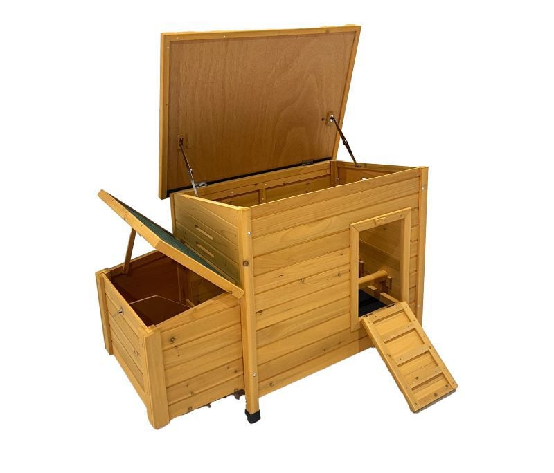 Natura - Kippenhok - Bruin