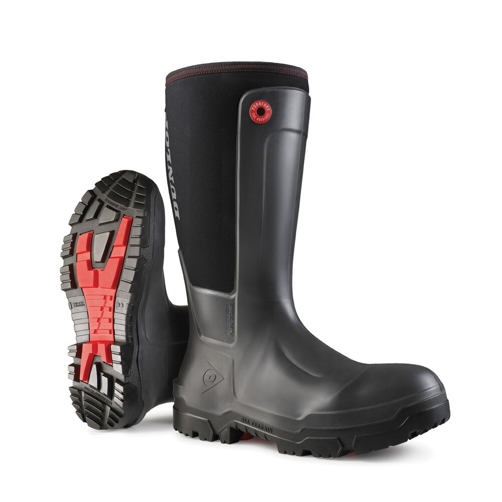 Dunlop Snugboot WorkPro - Werklaarzen - Zwart - 37