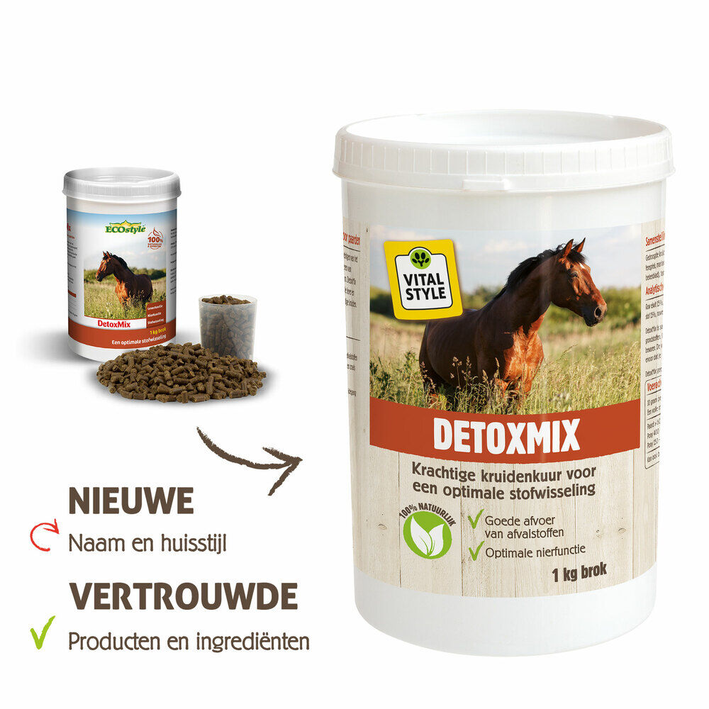 VITALstyle DetoxMix - Supplement - 1.00 - Pot
