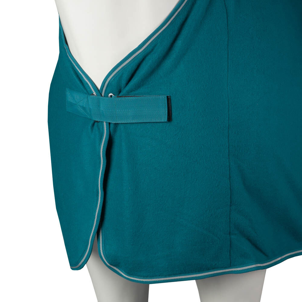 Horka Economy fleece cooler - Zweetdeken - 1.00 cm - Petrol - 1.00 cm - 125/175 - 1.00 cm