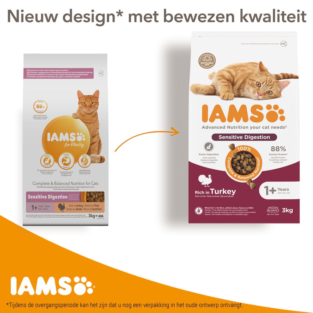 IAMS Sensitive Digestion - Kattenvoer