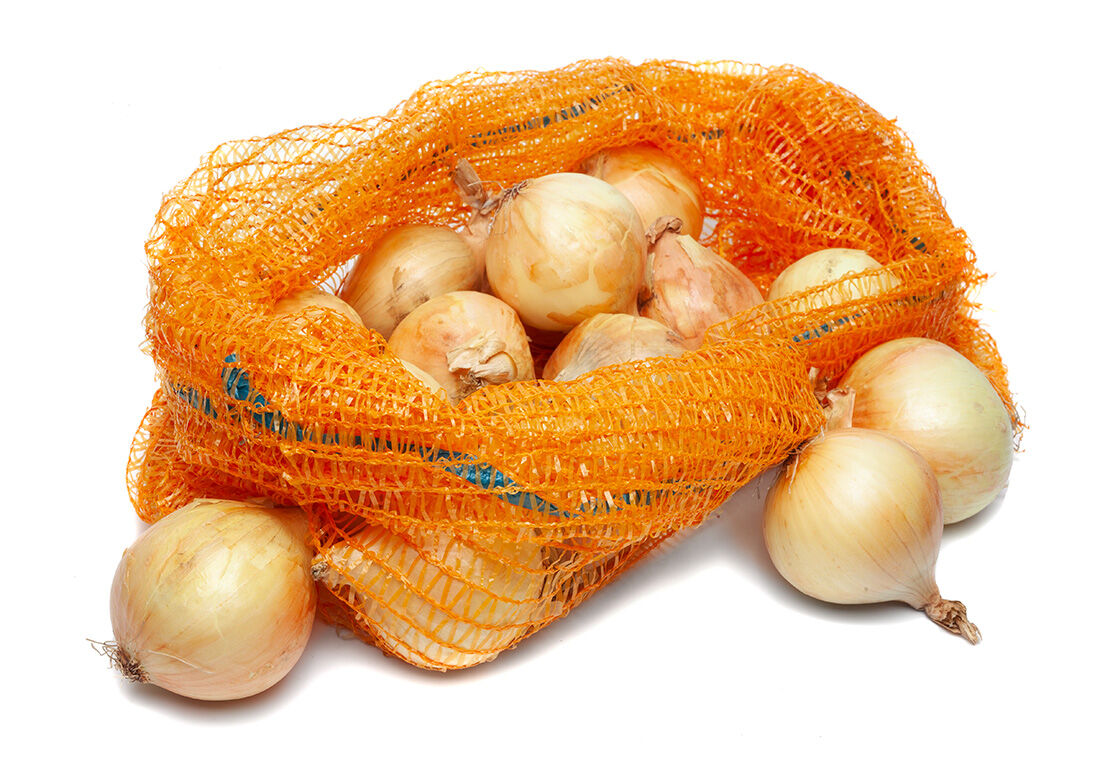 Netlon zak / uiennet met koord Netlon zak / uiennet met koord