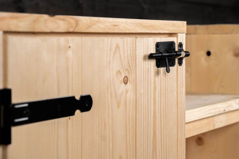 Volente Diek - Buitenkeuken - Bruin - 1x154x62 cm