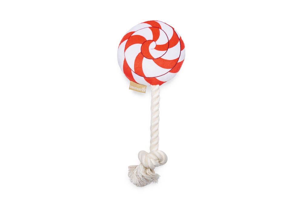 Beeztees Lolly Flostouw - Kerst Hondenspeelgoed Beeztees Lolly Flostouw - Kerst Hondenspeelgoed