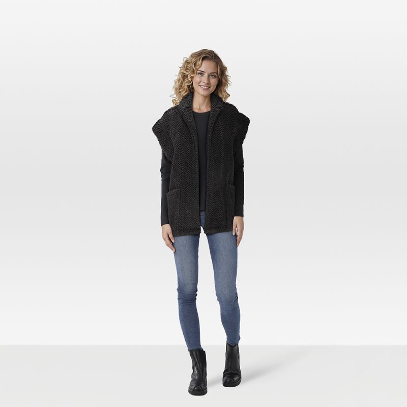 Veleste Grace - Gilet - 36 - Zwart
