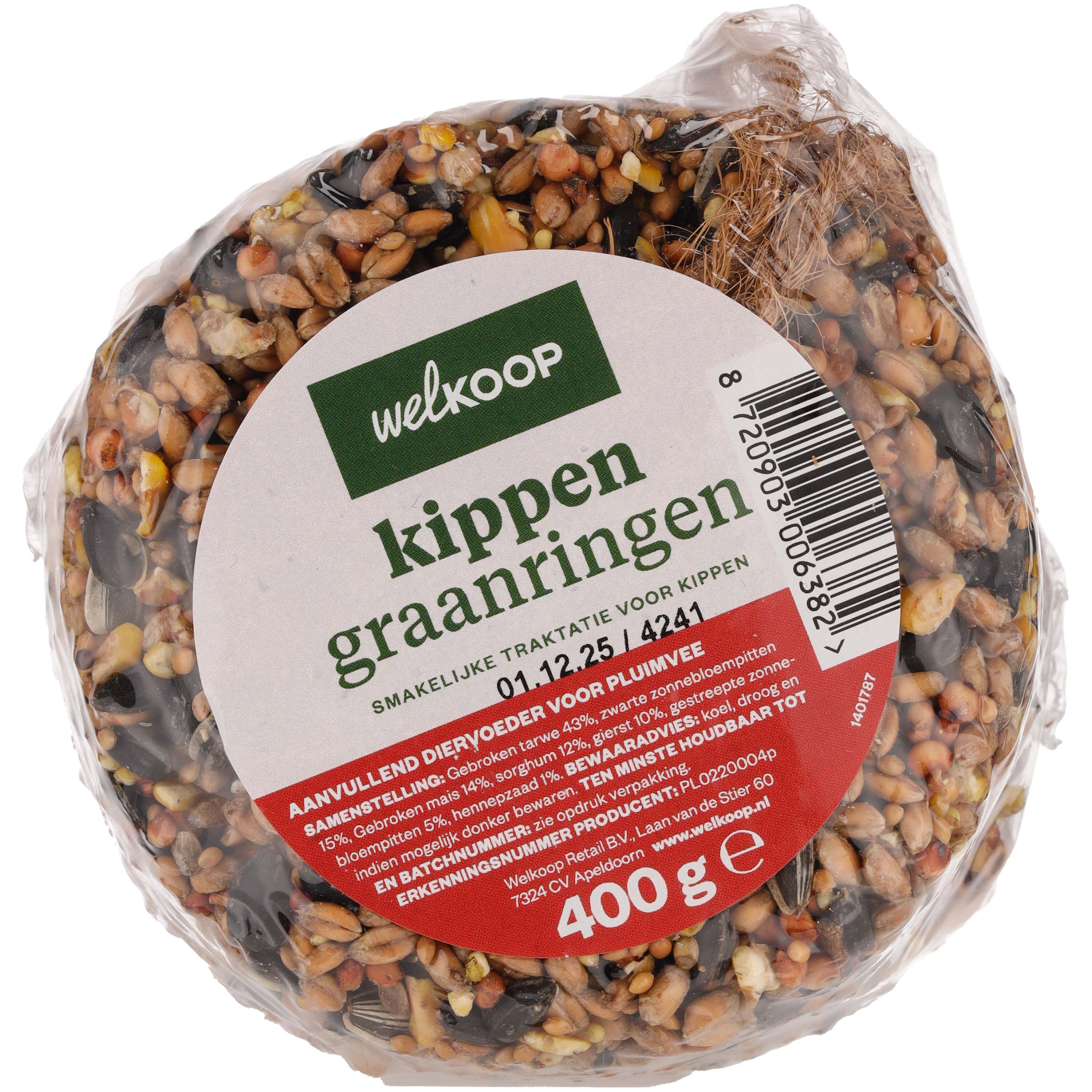 Welkoop Kippengraanringen - Kippensnack Welkoop Kippengraanringen - Kippensnack