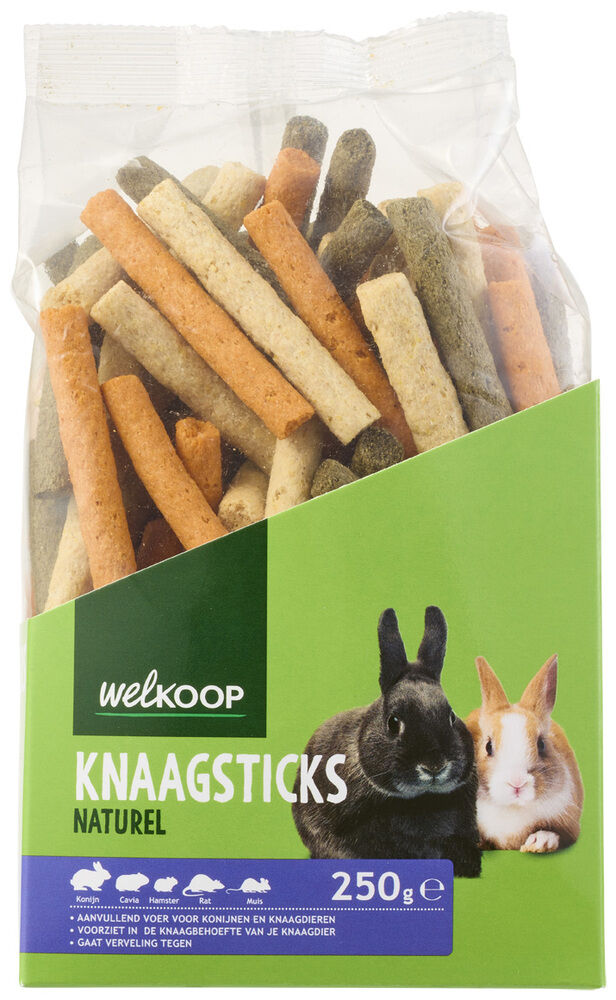 Welkoop Knaagsticks - Knaagdiersnack Welkoop Knaagsticks - Knaagdiersnack