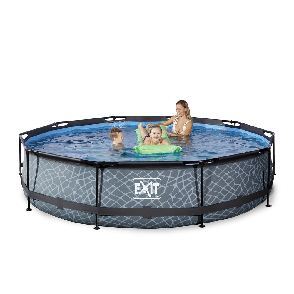 Exit Stone Rond - Zwembad - ⌀360X76cm