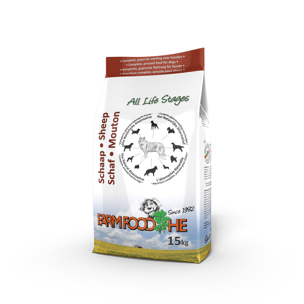 Farm Food HE Schaap Standaard - Hondenvoer - 15.00 - Lam