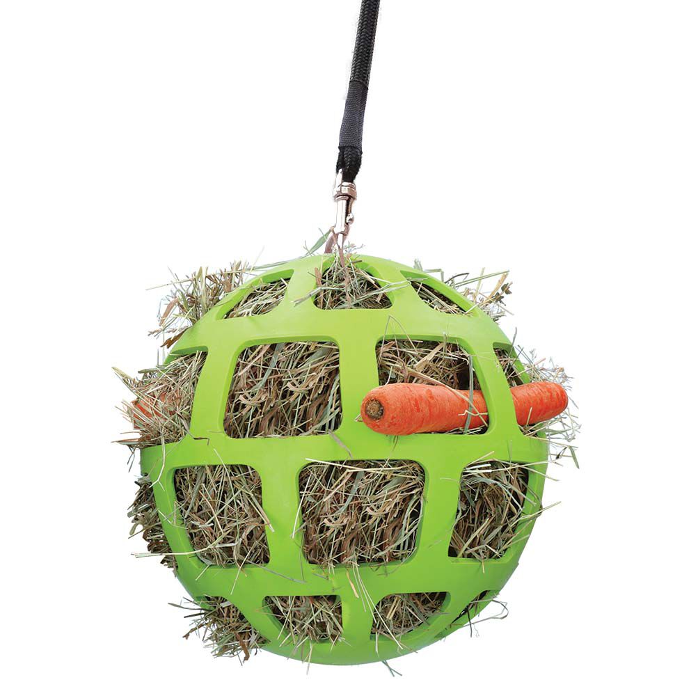 Excellent Hay Slowfeeder - Voerbal - Groen - Natuurrubber