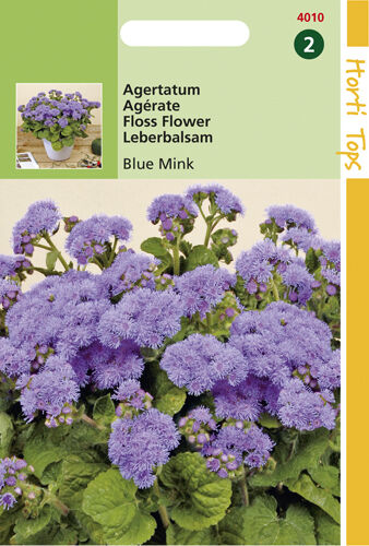 Hortitops Ageratum Blue Mink - Bloemzaden Hortitops Ageratum Blue Mink - Bloemzaden