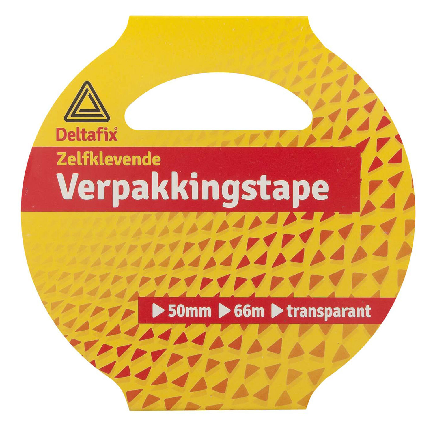 Deltafix Verpakkingstape 50mm 66m - Tape - Transparant - 11x5x11 cm - 66 cm Deltafix Verpakkingstape 50mm 66m - Tape - Transparant - 11x5x11 cm - 66 cm