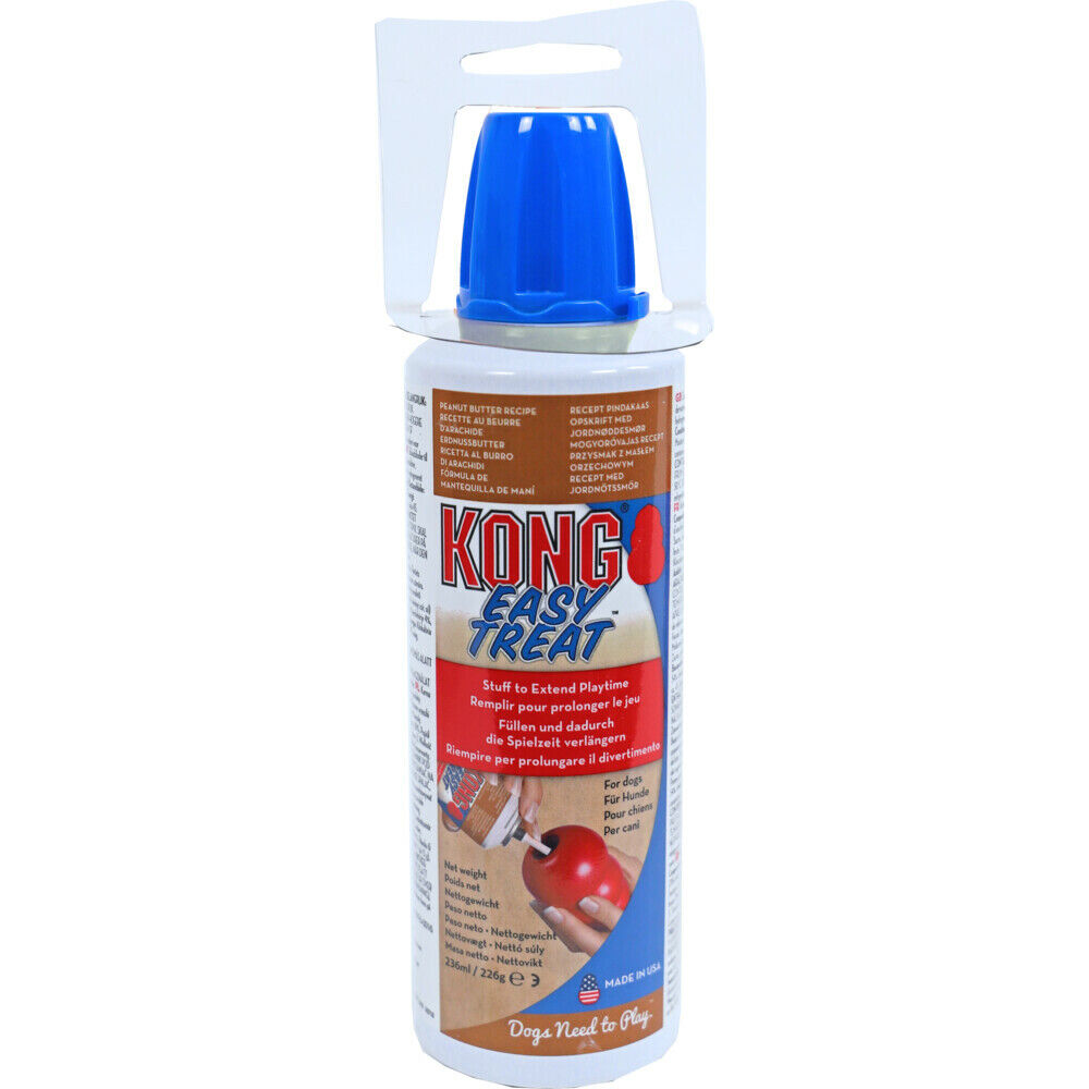 Kong Easy Treat Spuitbus Pindakaas - Vulbaar Hondenspeelgoed Kong Easy Treat Spuitbus Pindakaas - Vulbaar Hondenspeelgoed