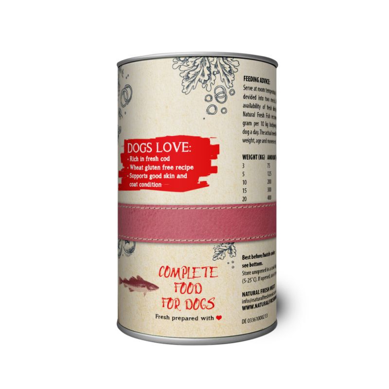 Natural Fresh Meat Mono Protein - Hondenvoer - 400 - kabeljauw