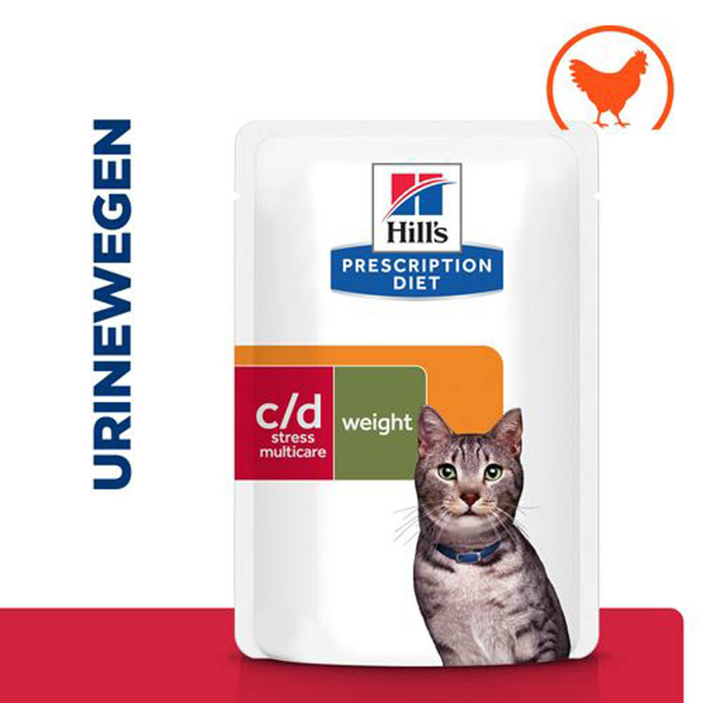 Hill's Prescription Diet Urinary Stress + Metabolic c/d - Kattenvoer Hill's Prescription Diet Urinary Stress + Metabolic c/d - Kattenvoer