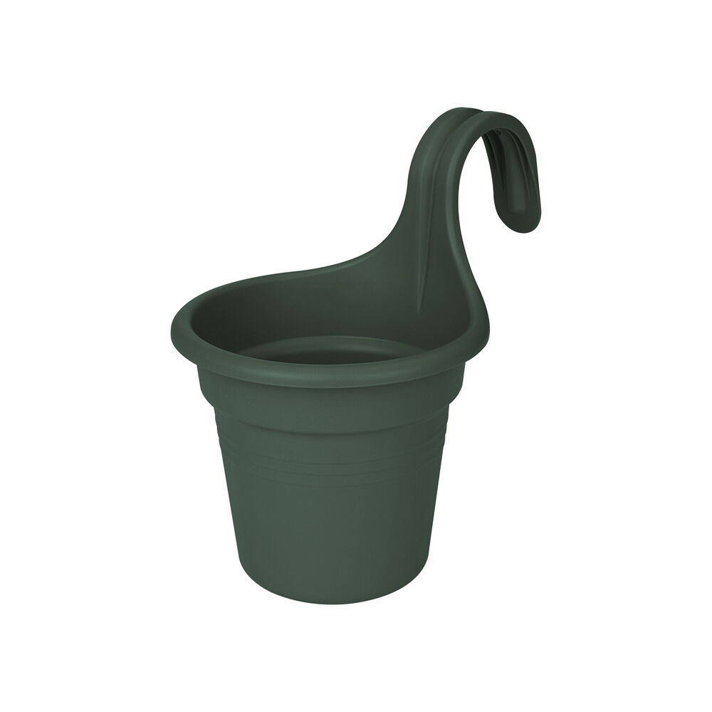 Elho Green basics Easy hanger Small - Balkonbak - Groen - 25.5x26.5x18 cm Elho Green basics Easy hanger Small - Balkonbak - Groen - 25.5x26.5x18 cm