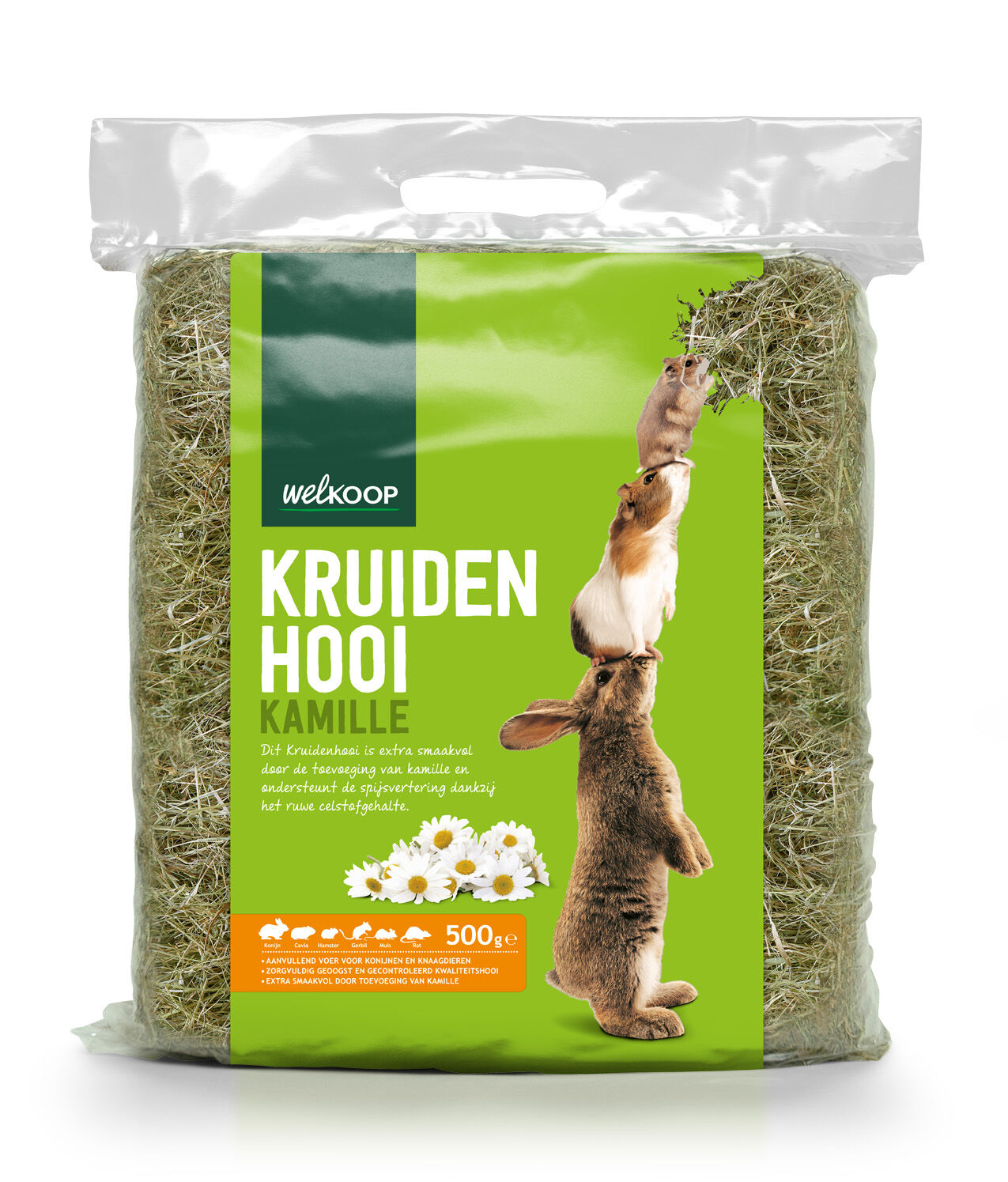 Welkoop - Kruidenhooi - 500 - kamille Welkoop - Kruidenhooi - 500 - kamille