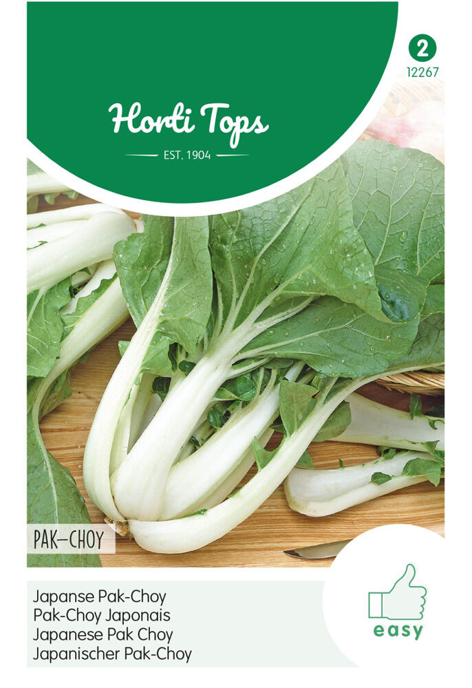 Hortitops Paksoi Brassica campestris Taisai Taisai - Groentezaden Hortitops Paksoi Brassica campestris Taisai Taisai - Groentezaden