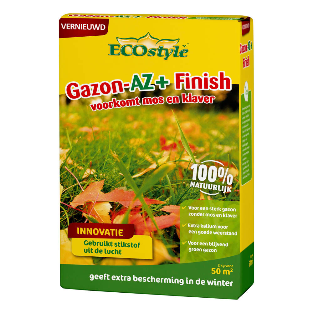 ECOstyle Gazon-AZ Finish - Gazonmeststof - 250 m² - 10 kg