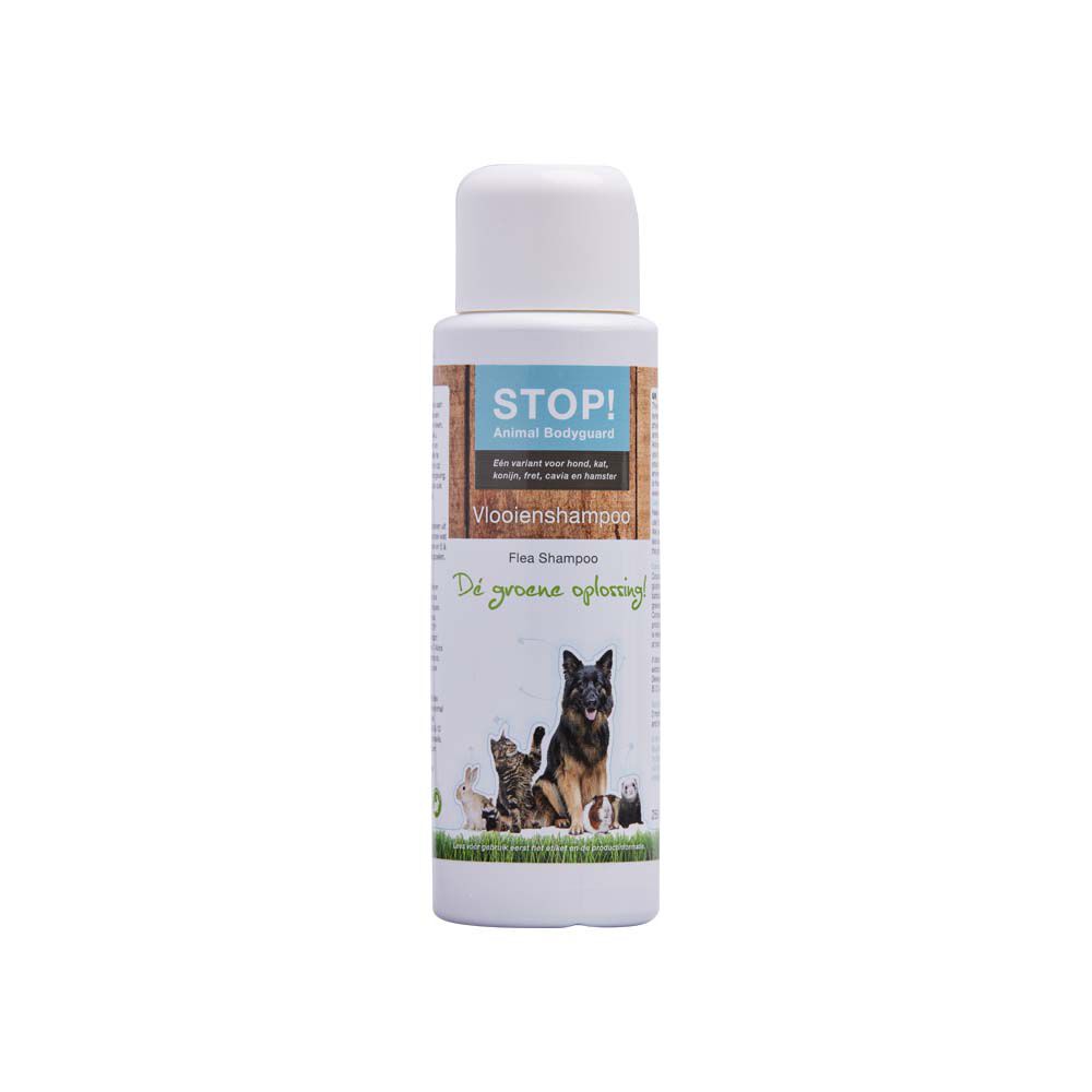 Stop! Natuurlijke Shampoo - Anti Vlooien en teken Stop! Natuurlijke Shampoo - Anti Vlooien en teken