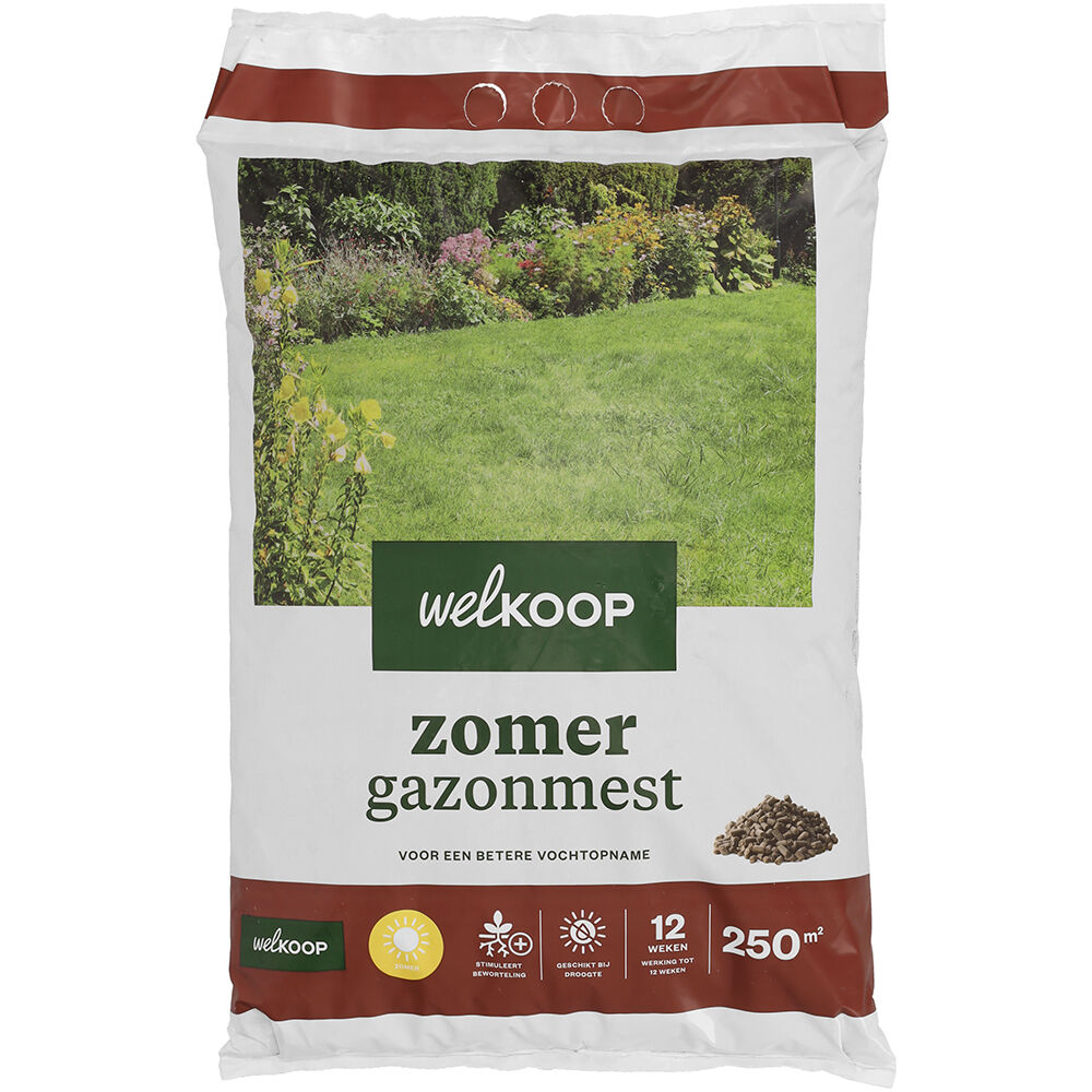 Welkoop - Zomer Gazonmest - 250 m² - 7,5 kg