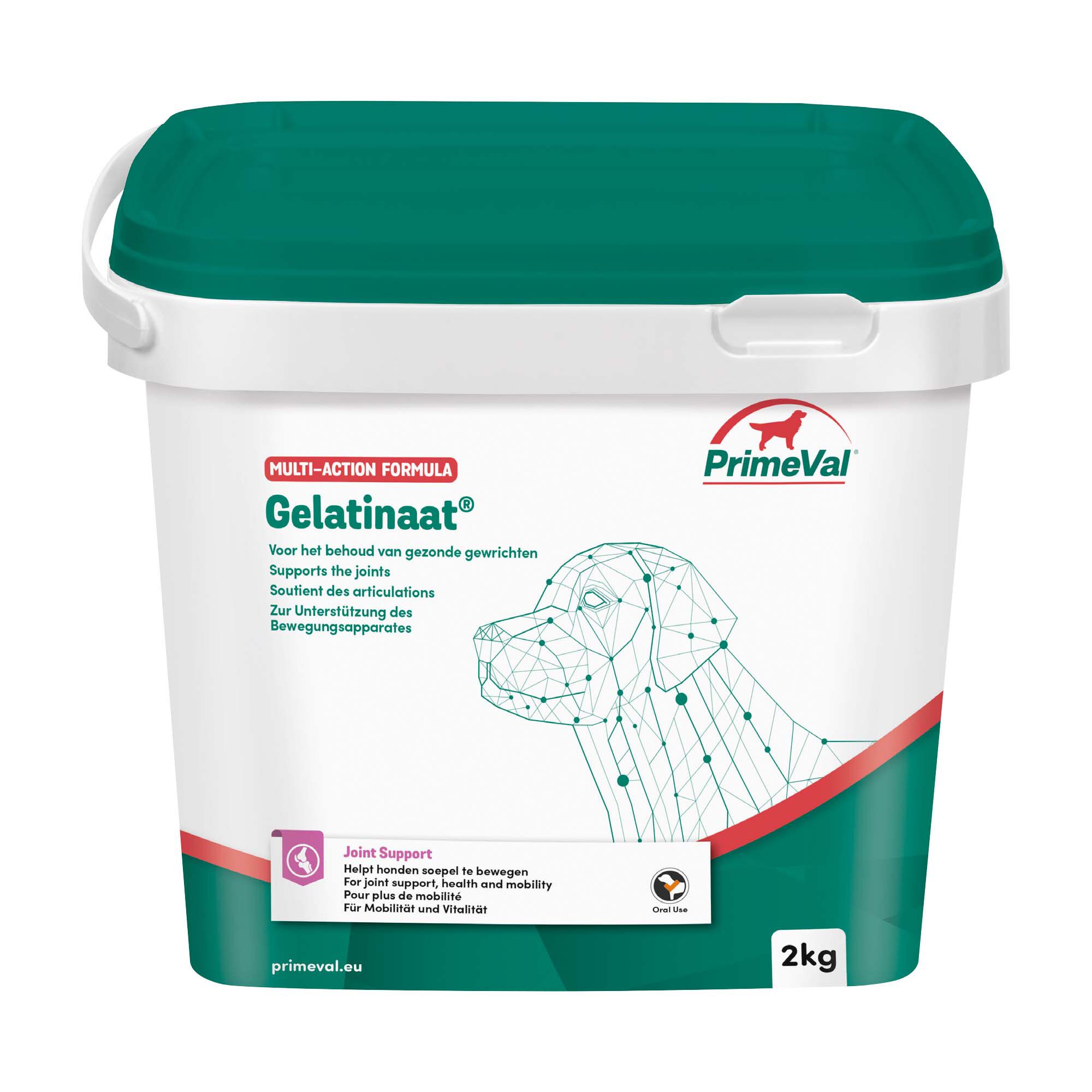 Primeval Gelatinaat Hond - Voedingssupplement - 1.00 cm - 2.00 - 1.00 cm - 1.00 cm