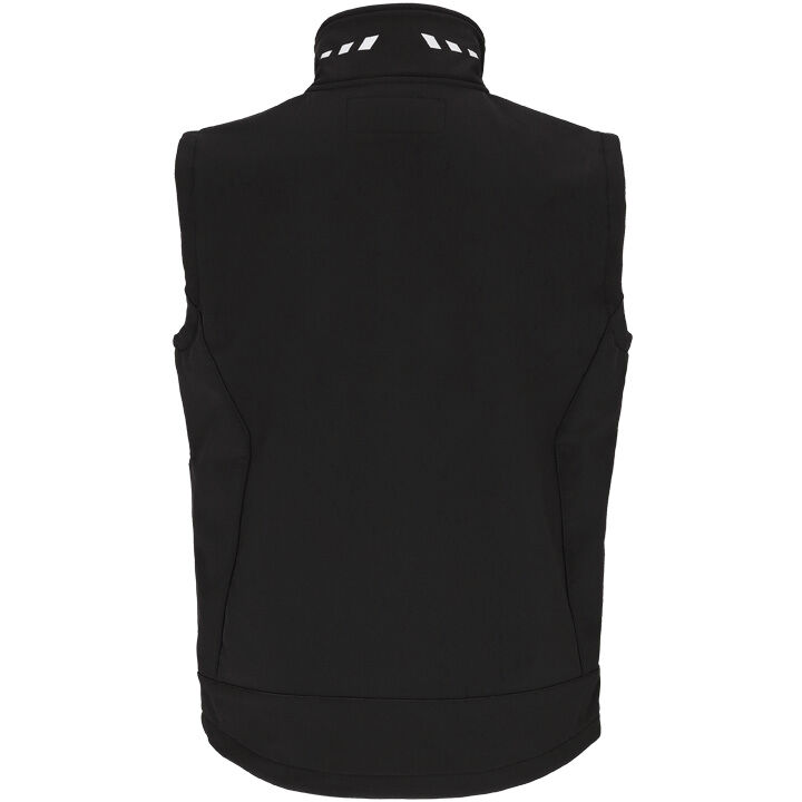 Störvik Troms - Softshell  Bodywarmer - Zwart - 2XL