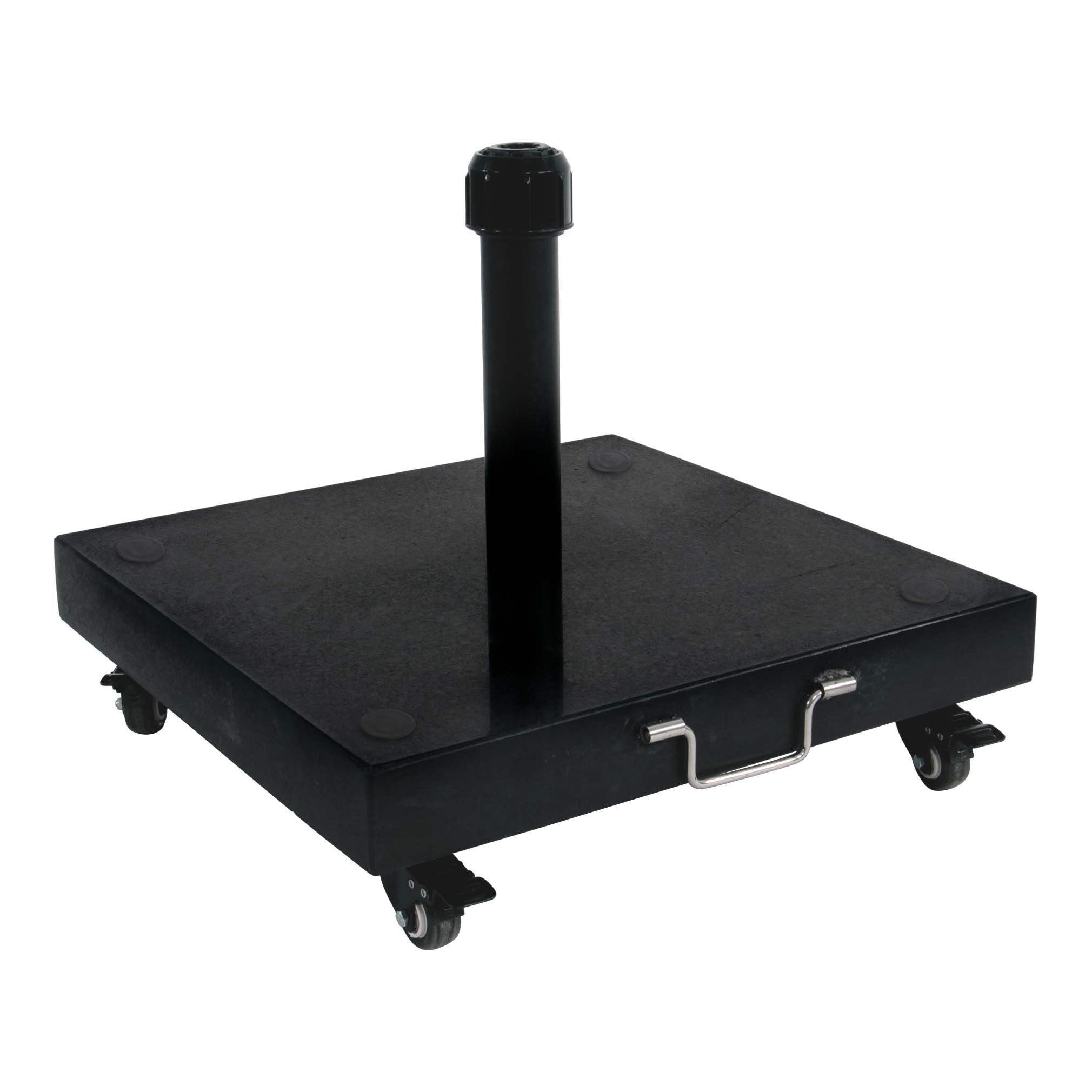 Lesli Living - Parasolvoet - 50kg - Zwart