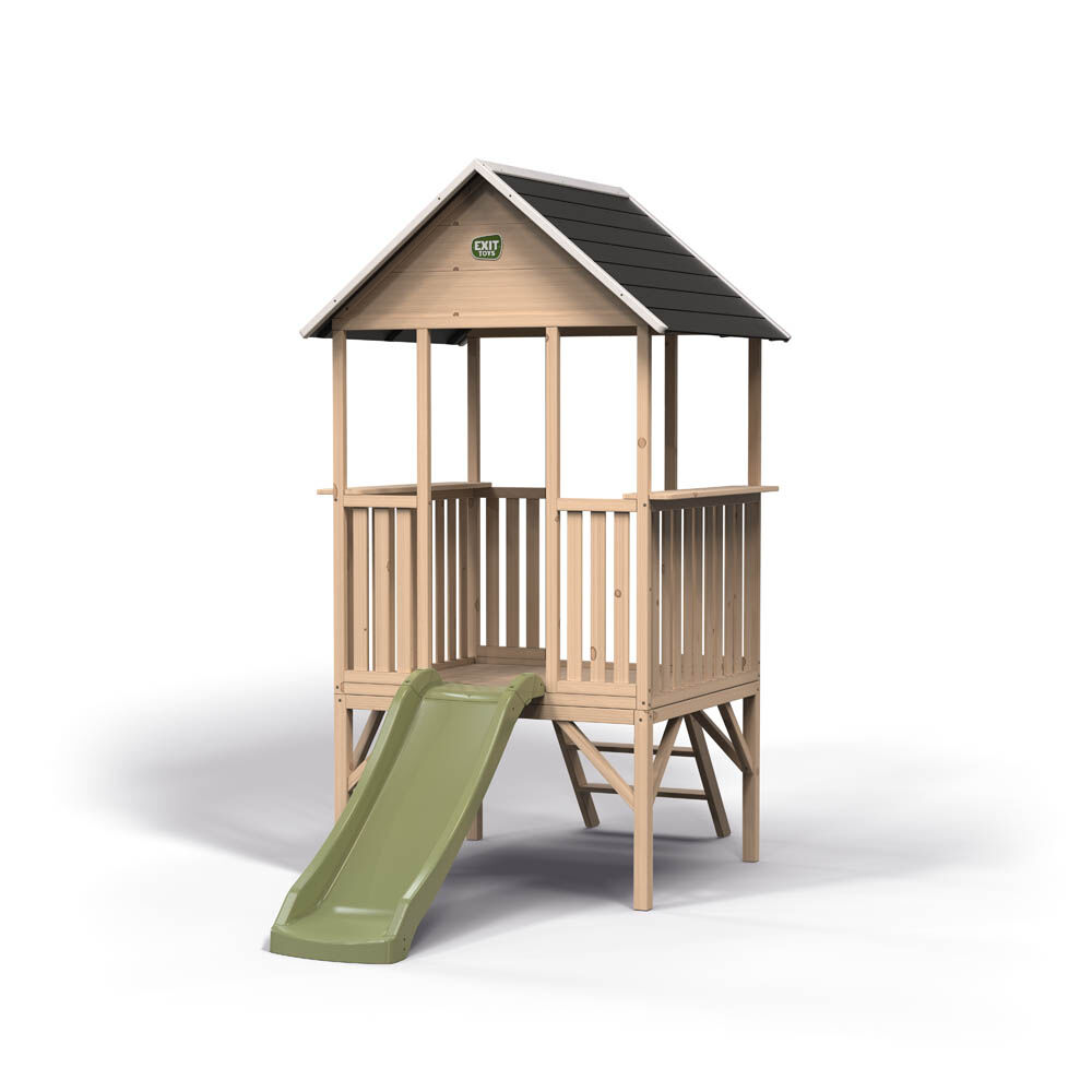 Exit Panorama 300 - Speelhuisje - Naturel - Hout Exit Panorama 300 - Speelhuisje - Naturel - Hout