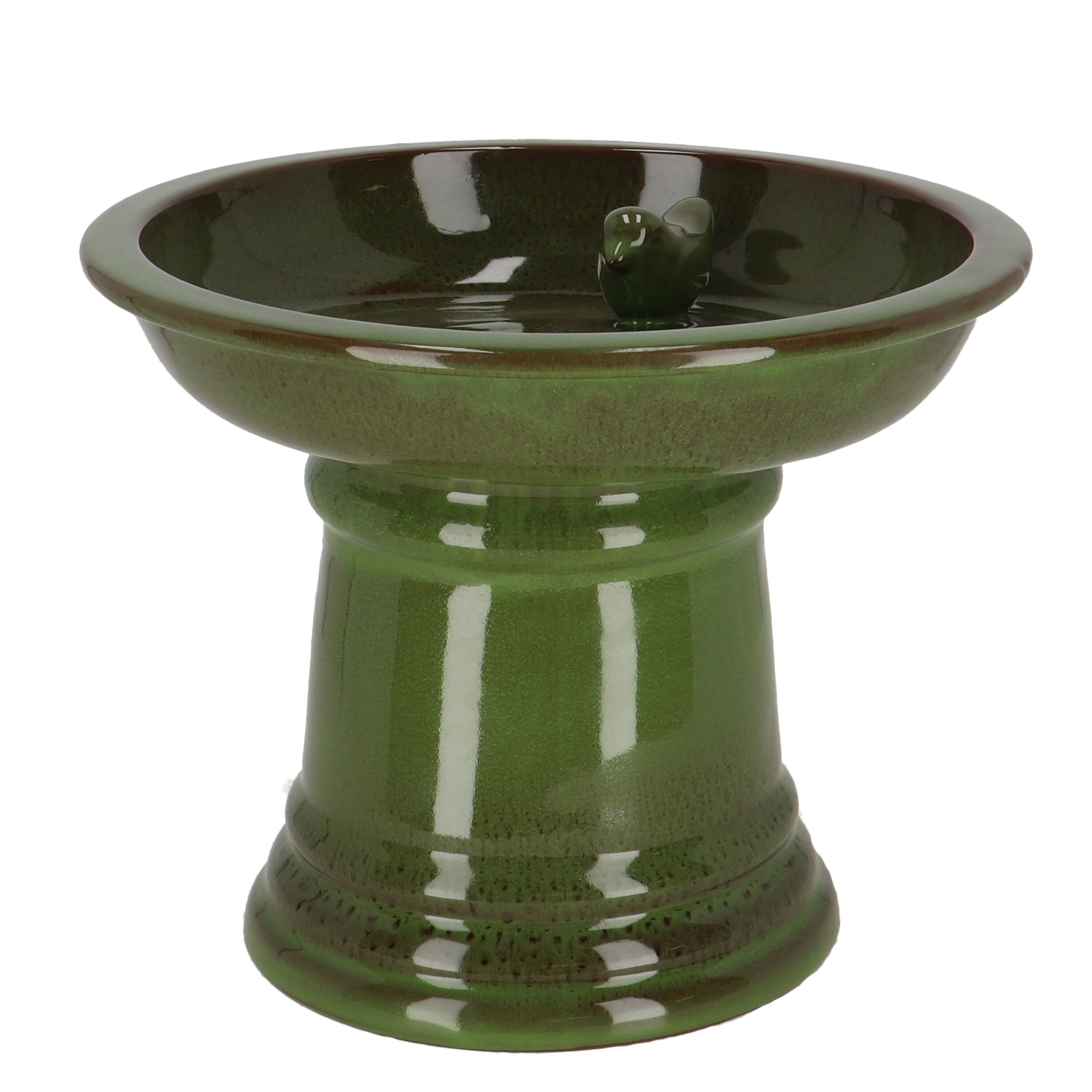 op voet - Waterschaal - Groen - 28,8 cm - Groen - 22.3x28.5x28.5 cm - 28.8 cm