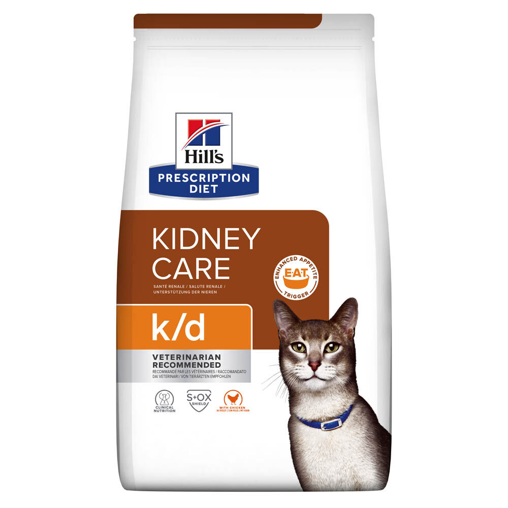 Hill's Prescription Diet Kidney Care k/d - Kattenvoer - Kip - 8 kg