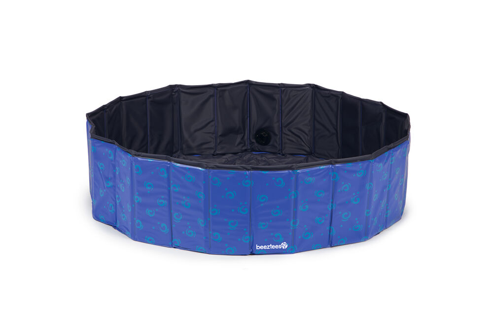 Beeztees - Hondenzwembad -Waterspeelgoed - blauw - 30x120x11.1 cm - M Beeztees - Hondenzwembad -Waterspeelgoed - blauw - 30x120x11.1 cm - M