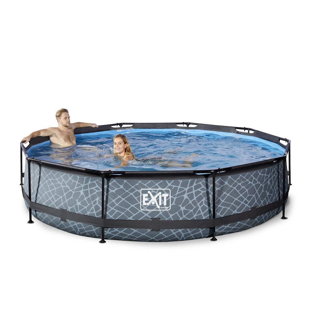 Exit Stone Rond - Zwembad - ⌀360X76cm